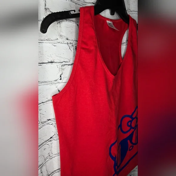Zumba X Hello Kitty Red Tank Top Size Large - Picture 4 of 9